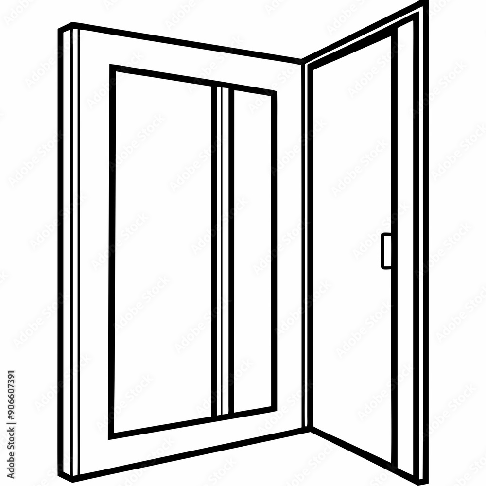 Door Silhouette Vector Illustration
Door Silhouette Vector Illustration