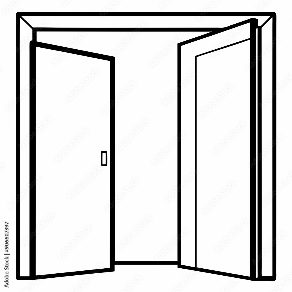 Door Silhouette Vector Illustration
Door Silhouette Vector Illustration