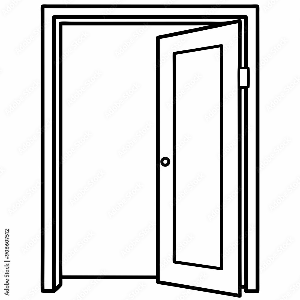 Door Silhouette Vector Illustration
Door Silhouette Vector Illustration
