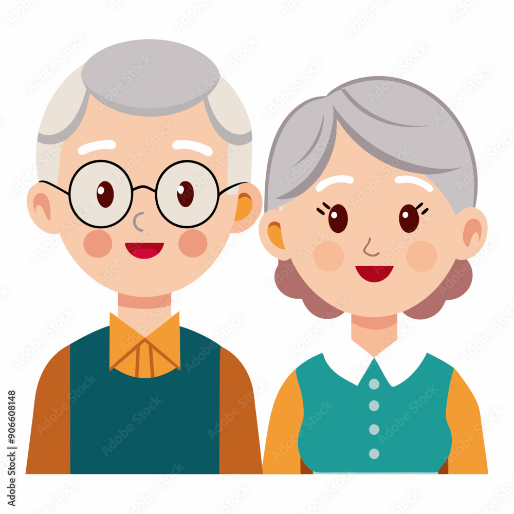 grand parents Silhouette Vector Illustration
grand parents Silhouette Vector Illustration