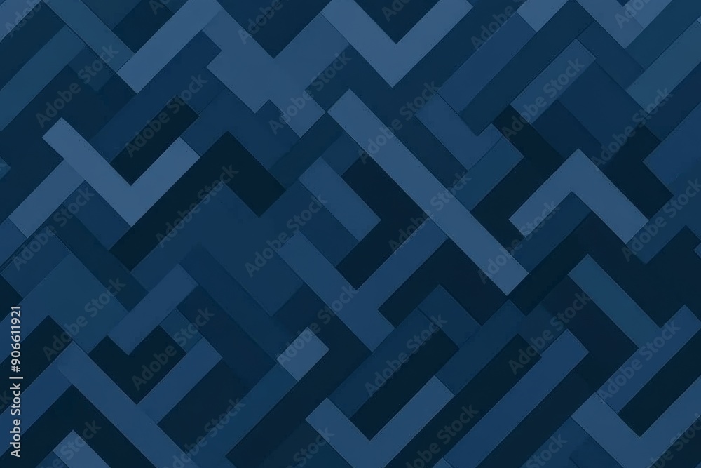 Abstract blue geometric pattern. Abstract blue geometric pattern.
