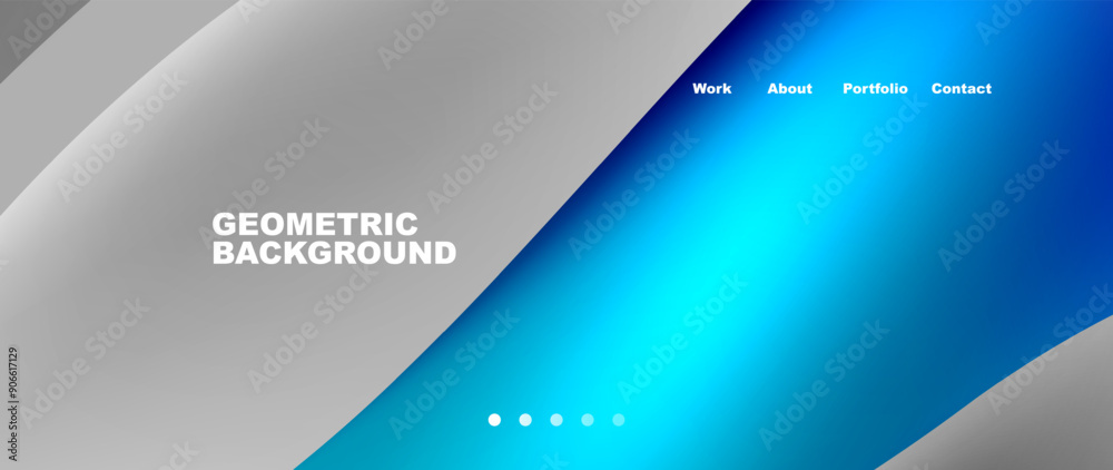 Web page design with geometric elements - circle and wave. Techno art concept. Vector Illustration For Wallpaper, Banner, Background, Card, Book Illustration, landing page Web page design with geometric elements - circle and wave. Techno art concept. Vector Illustration For Wallpaper, Banner, Background, Card, Book Illustration, landing page