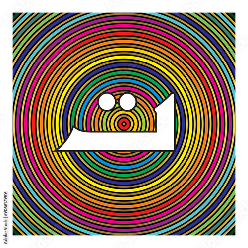 Arabic Calligraphy Alphabet letters or Stylized kufi font style, colorful islamic
calligraphy elements colorful circles  background, for all kinds of design use.