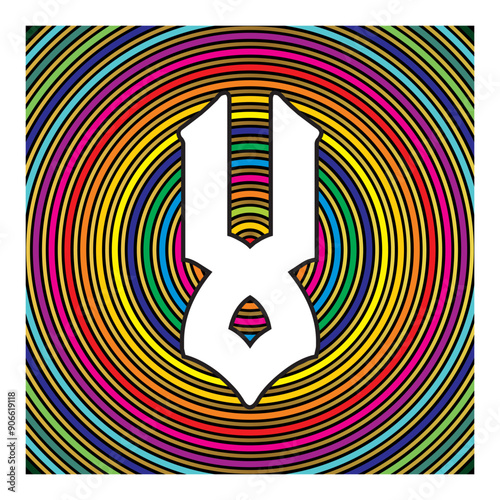 Arabic Calligraphy Alphabet letters or Stylized kufi font style, colorful islamic
calligraphy elements colorful circles  background, for all kinds of design use.