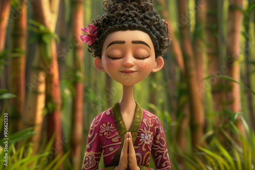 Artistic Gautam Buddha Anim...