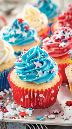 Patriotic Desserts on a Tab...