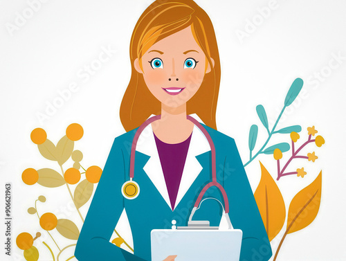 Vibrant Telehealth Concept ...