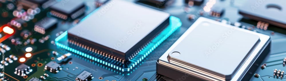 Comparative images of old vs new CPUs being installed, Hardware Comparison, Tech Evolution Comparative images of old vs new CPUs being installed, Hardware Comparison, Tech Evolution