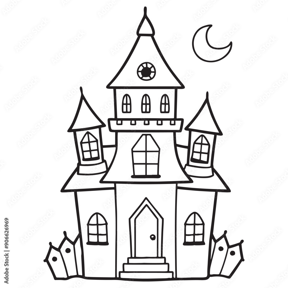 Halloween haunted house
