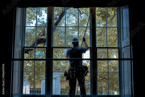 Window repair man