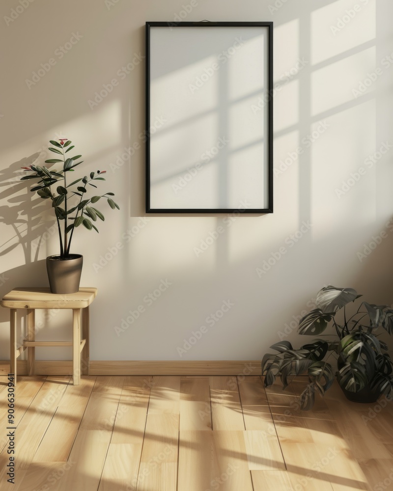 Elegant Advertising Mockup: a Blank 3:4 Poster Frame Hanging on a Wall, with Windows, Furniture, and Soft Lighting, advertising photography, Graphic Resources, Brochure, banner, promotion, Elegant Advertising Mockup: a Blank 3:4 Poster Frame Hanging on a Wall, with Windows, Furniture, and Soft Lighting, advertising photography, Graphic Resources, Brochure, banner, promotion,