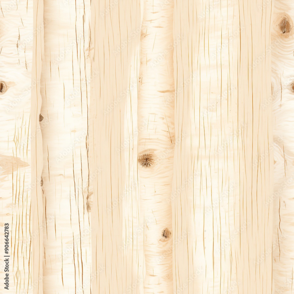 Fototapeta premium A wooden background with a few small holes in it. The background is tan in color