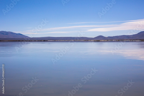 La Reserva Nacional de Salinas y Aguada Blanca. Ubicada en los departamentos peruanos de Arequipa y Moquegua, Peru.