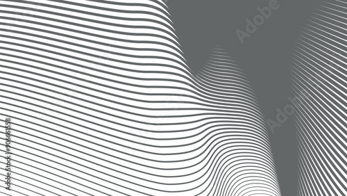 Grey stripes line abstract background for backdrop or presentation