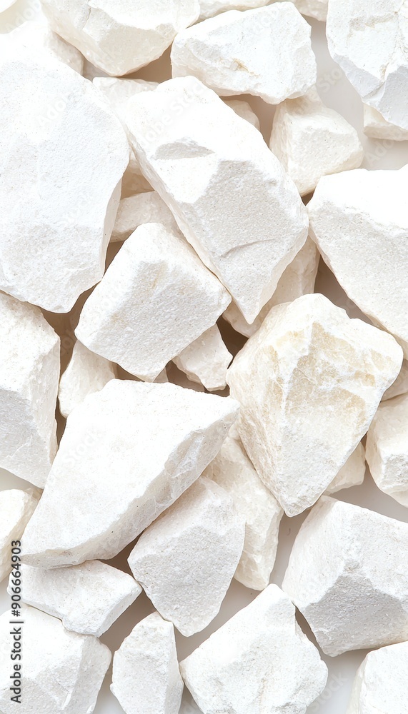 A collection of white stones, showcasing unique shapes and textures. Ideal for backgrounds or natural landscaping. A collection of white stones, showcasing unique shapes and textures. Ideal for backgrounds or natural landscaping.