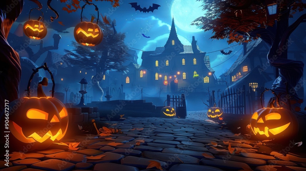 Fototapeta premium Halloween Night