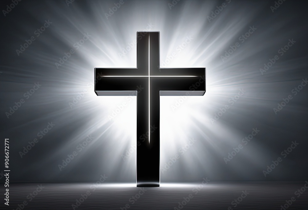 Christian Cross on isolated background Christian Cross on isolated background