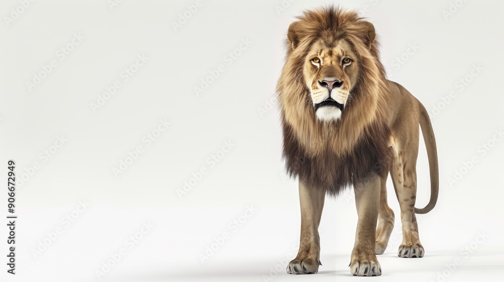 Majestic Lion Portrait Majestic Lion Portrait