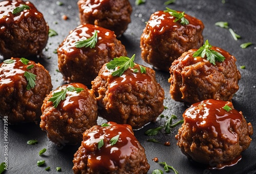 Homemade Savory Meatballs