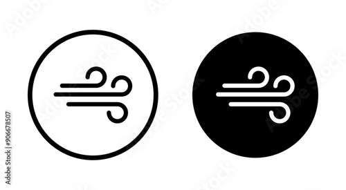 Wind icon set