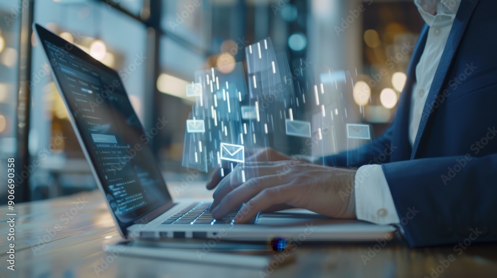Hands typing on laptop keyboard Hands typing on laptop keyboard