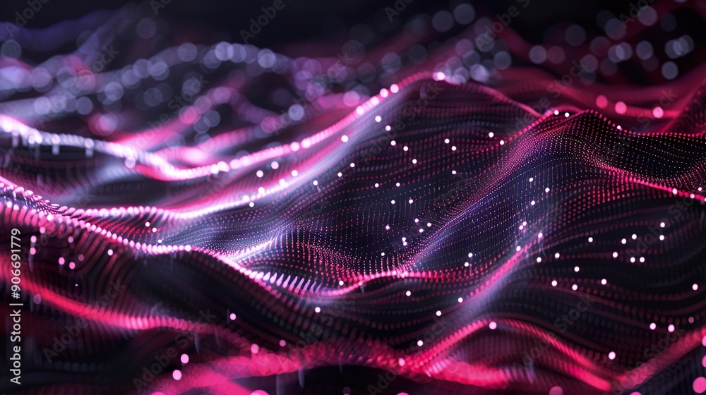 Data technology background Data technology background