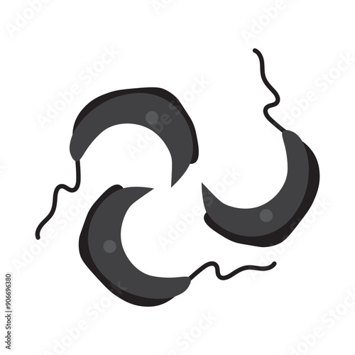 trypanosoma brucei glyph icon 