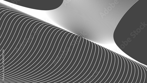 Grey stripes line abstract background for backdrop or presentation