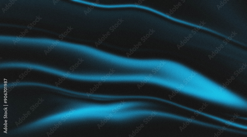 Obraz premium Black blue light satin dark noies texture luxurious shiny that is abstract silk cloth background with patterns soft waves blur beautiful.