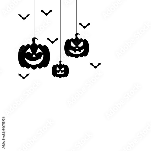 Halloween Hanging Pumpkins