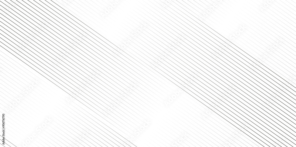 Fototapeta premium Vector gradient gray line abstract pattern monochrome striped texture, minimal background. Abstract background wave line elegant white striped diagonal line technology concept web texture.