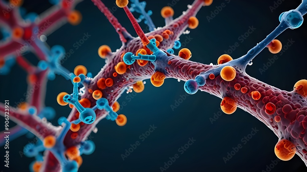 Microbes attacking human body Microbes attacking human body