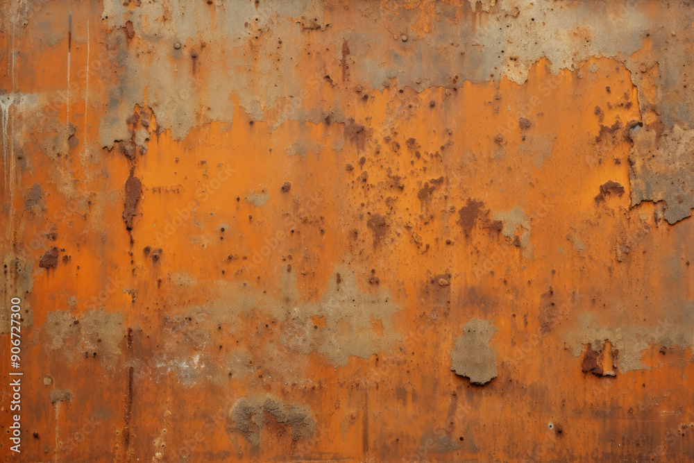 Processed collage of old rust metal wall surface texture. Background for banner, backdrop Processed collage of old rust metal wall surface texture. Background for banner, backdrop