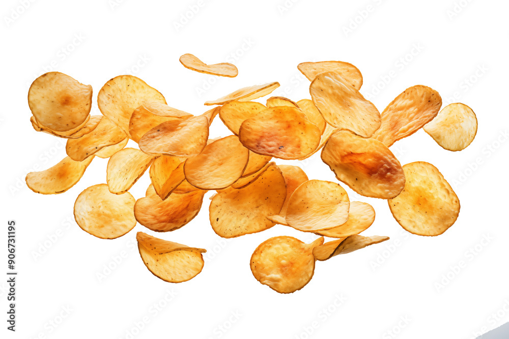Twisted potato chips with transparent png Twisted potato chips with transparent png