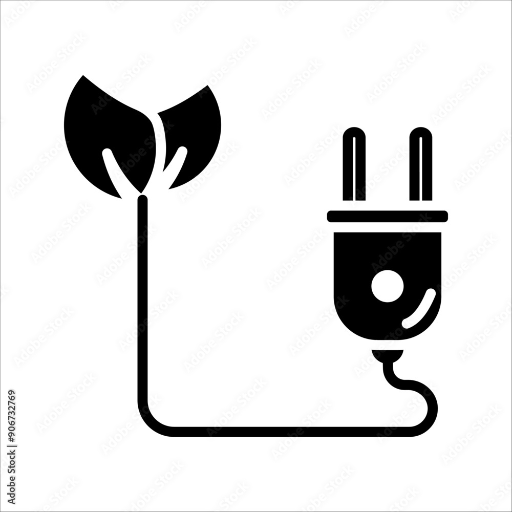 Plug Icon Symbol isolated white background. vector illustration. color editable. Plug Icon Symbol isolated white background. vector illustration. color editable.
