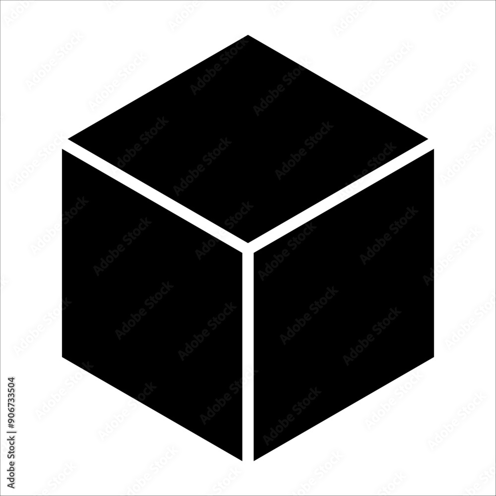 box icon concept isolated on white background. Vector illustration. box icon concept isolated on white background. Vector illustration.