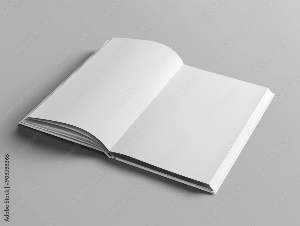 A person's guide or reference material placed on a neutral background A person's guide or reference material placed on a neutral background