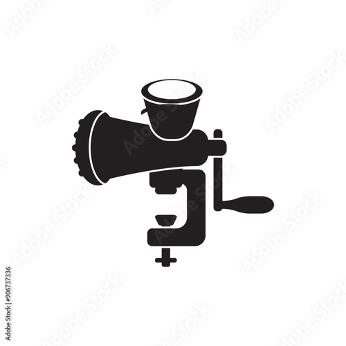 Manual Meat Grinder icon design