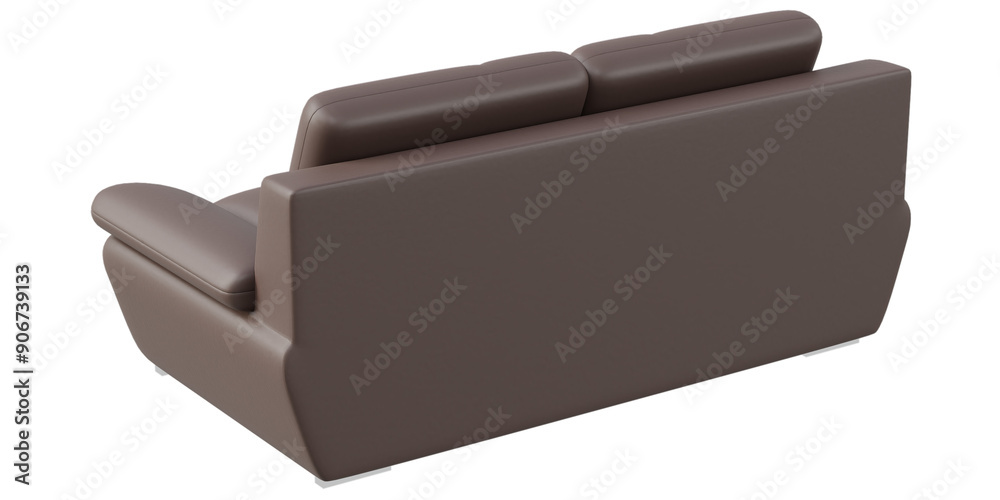 Modern and Stylish Sofas for Home and living rooms - Perfect for Contemporary Luxury Interiors - 3d model render realistic realism - png - transparent background