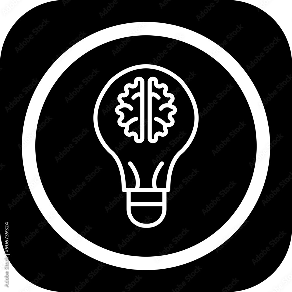 Innovation Thinking Icon Design Innovation Thinking Icon Design