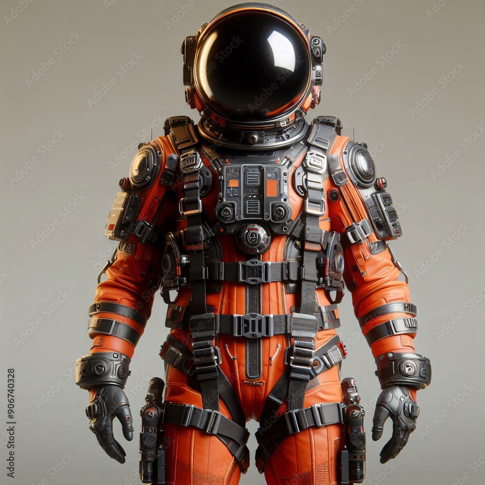 Fototapeta premium female in space suit