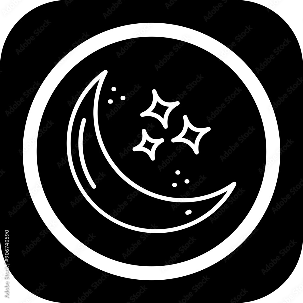 Moon Icon Design