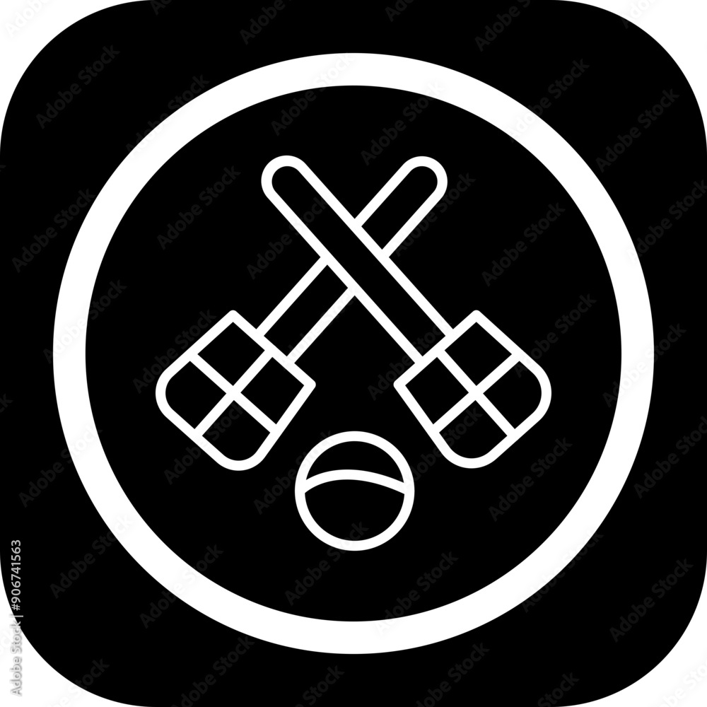 Broomball Icon Design