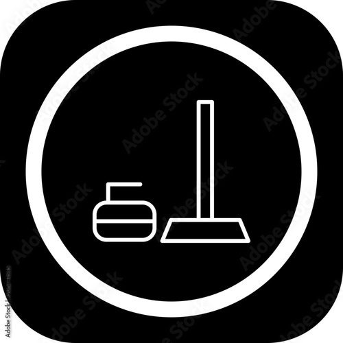 Curling Icon Design