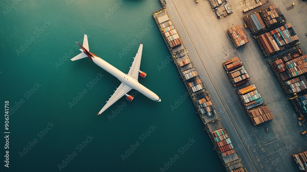 Transportation concept background Transportation concept background