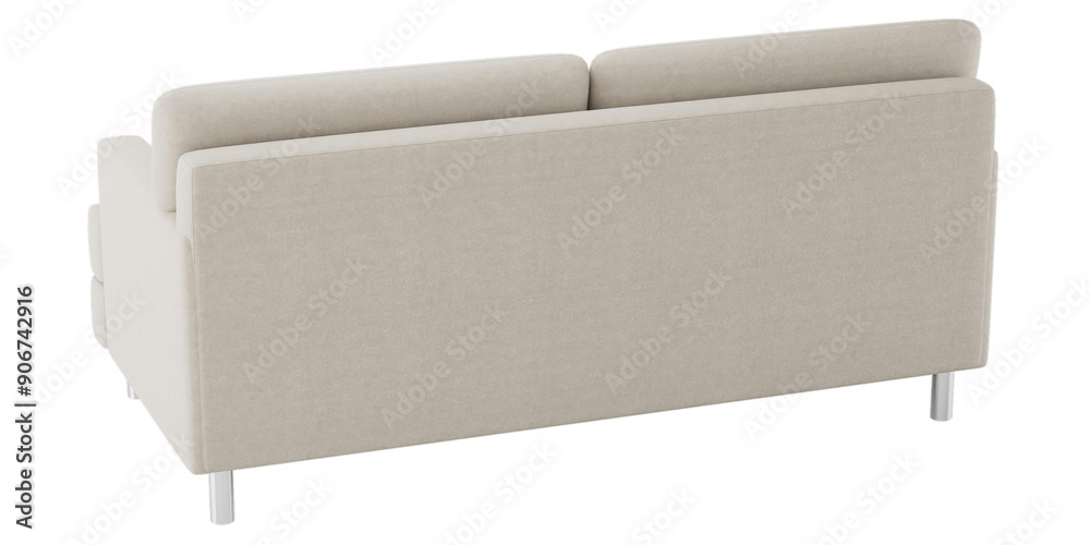 Modern and Stylish Sofas for Home and living rooms - Perfect for Contemporary Luxury Interiors - 3d model render realistic realism - png - transparent background