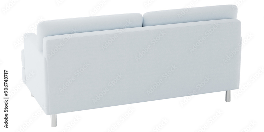 Modern and Stylish Sofas for Home and living rooms - Perfect for Contemporary Luxury Interiors - 3d model render realistic realism - png - transparent background