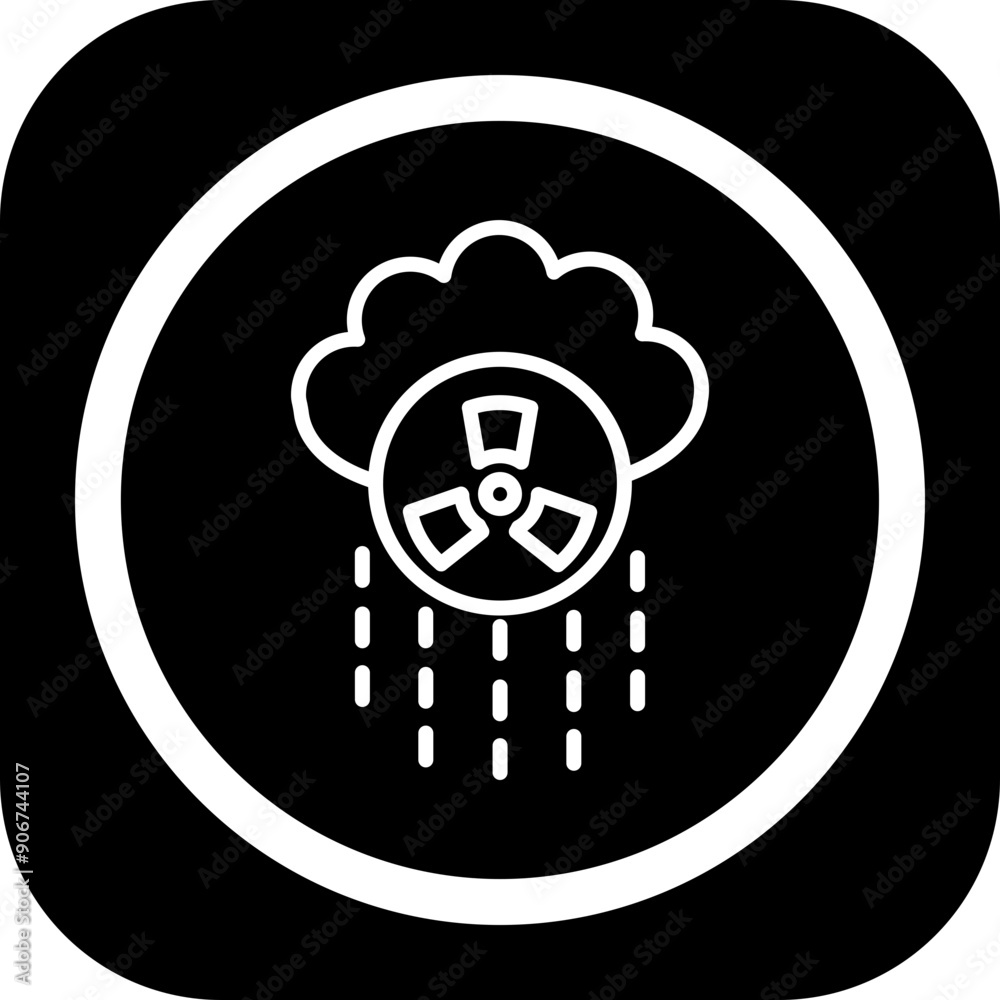 Acid Rain Icon Design