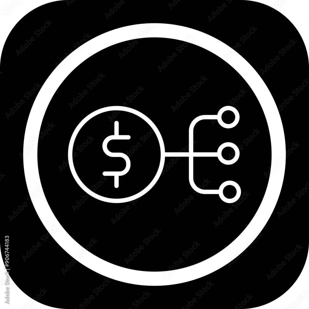 Budget Breakdown Icon Design Budget Breakdown Icon Design