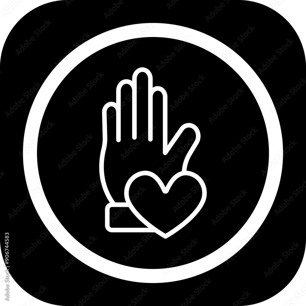Helping Hand Icon Design Helping Hand Icon Design